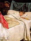 John Everett Millais Sleeping painting